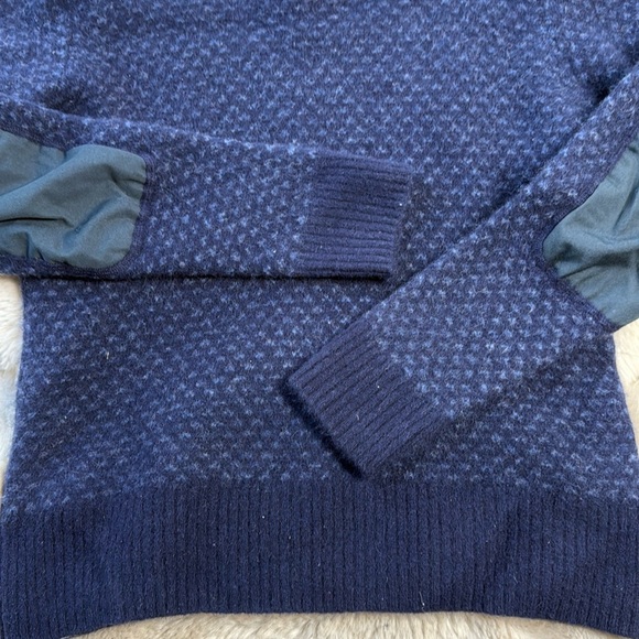 Fjallraven Ovik Nordic Sweater Womens Blue - Picture 4 of 16